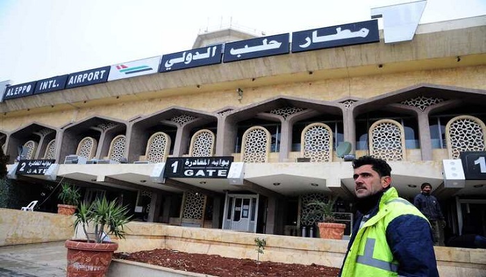 عدوان إسرائيلي جديد على سوريا: استشهاد عسكري وخروج مطار حلب الدولي عن الخدمة

