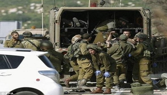 إصابة ضابط في جيش الاحتلال برصاص مقاومين في نابلس
