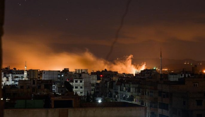 الدفاعات الجوية السورية تتصدى لهجوم إسرائيلي على محيط دمشق