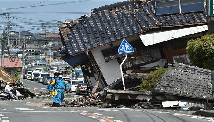 زلزال بقوة 6,3 درجات يضرب وسط اليابان
