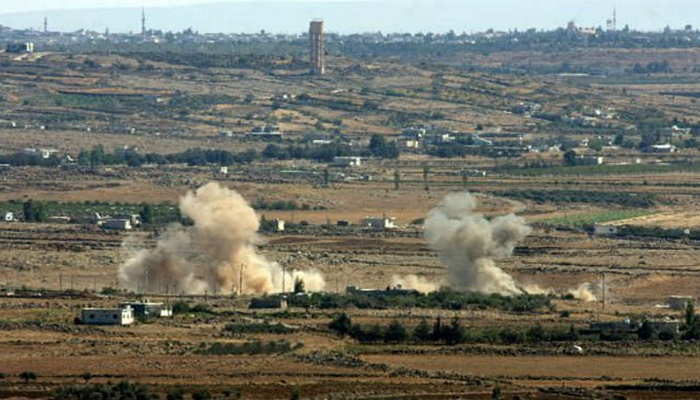 سقوط قذيفتين إسرائيليتين على جنوب لبنان

