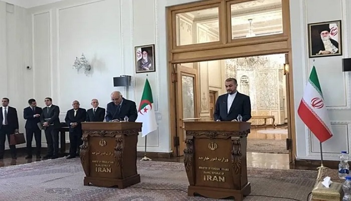 إيران والجزائر تتفقان على إعادة العلاقات
