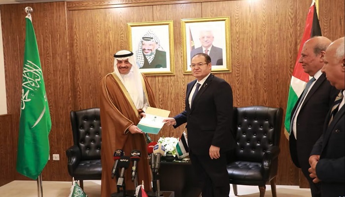 نايف السديري أول سفير للسعودية لدى فلسطين