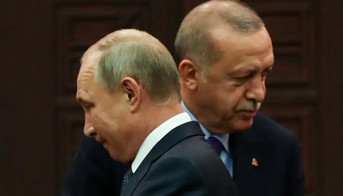 أردوغان يدعو بوتين لتجنّب التصعيد في البحر الأسود