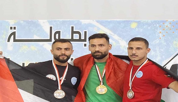 ميداليتاّن لفلسطين في البطولة العربية للكيك بوكسينغ
