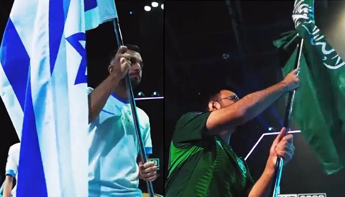 رفع العلم الإسرائيلي بالسعودية.. فريق إسرائيلي يشارك في دورة الألعاب القتالية


