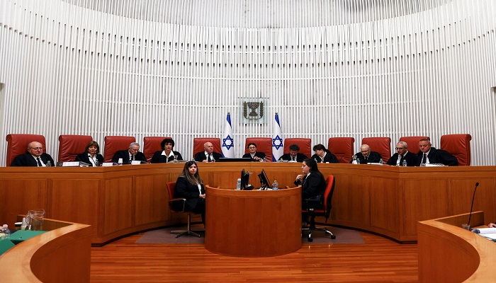 العليا الإسرائيلية تنظر في الالتماسات ضد ليفين في الـ22 من الشهر الجاري
