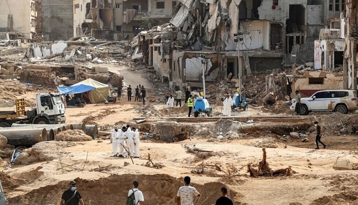 أكثر من 43 ألف نازح في ليبيا نتيجة الإعصار
