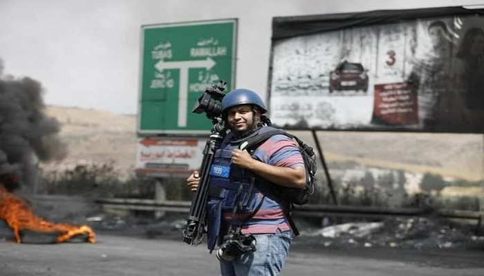 مدى يطالب بوقف سياسة اعتقال الصحفيين والإفراج الفوري عن الصحفي 