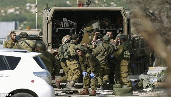 إصابة مجندة إسرائيلية في مواجهات بالدهيشة 

