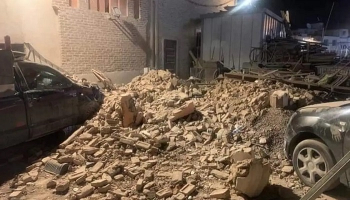 زلزال بقوة 7 درجات يضرب المغرب ويخلف 296 وفاة و153مصابا

