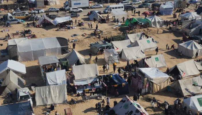 إسرائيل تجري مفاوضات مع عدة دول بشأن استقبال الفلسطينيين المهجرين من غزة 
