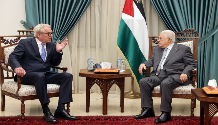 الرئيس يستقبل مبعوث الأمين العام للأمم المتحدة لعملية السلام في الشرق الأوسط
