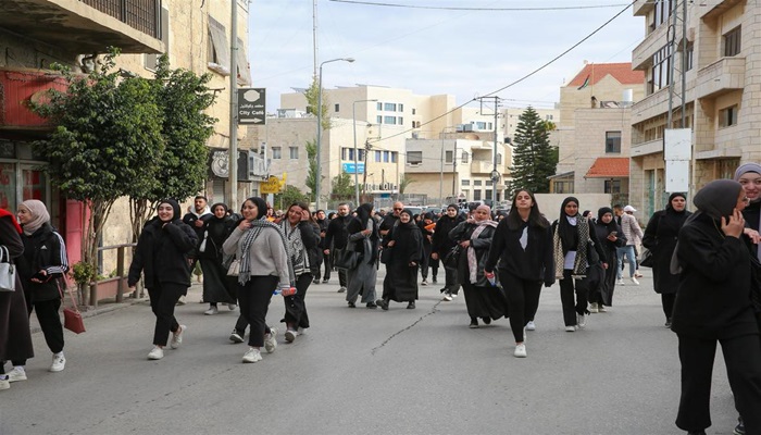 تزامنًا مع اليوم العالمي للتضامن مع الشعب الفلسطيني جامعات محافظة بيت لحم تنظم ماراثون 
