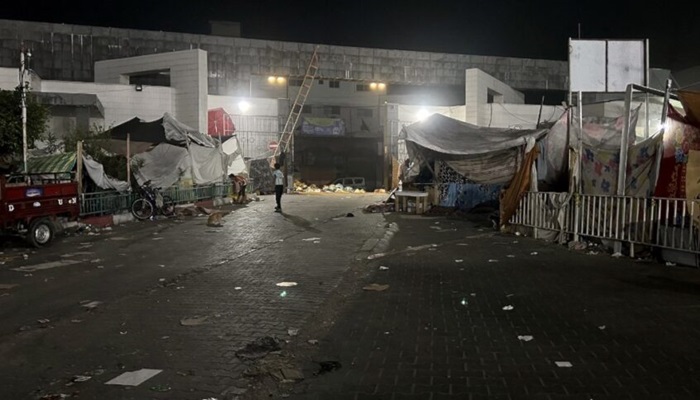 الإعلام الحكومي والفصائل: اقتحام مجمع الشفاء جريمة حرب واستكمال لحرب الإبادة الجماعية
