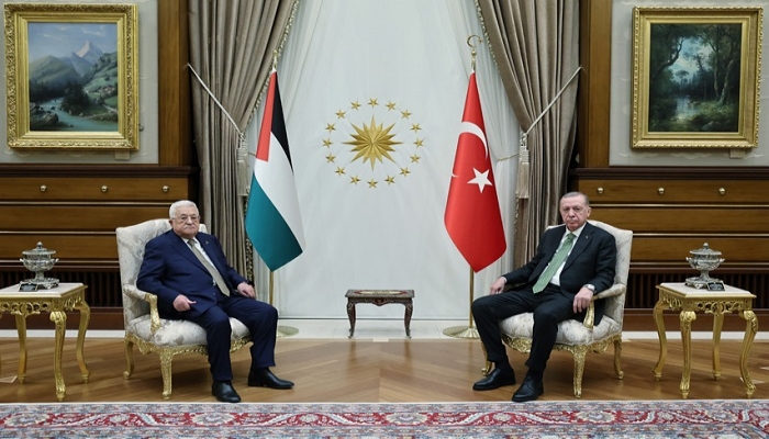 تفاصيل اجتماع الرئيس عباس بنظيره التركي