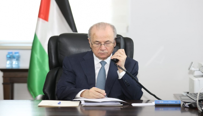 مصطفى يؤكد ضرورة عقد مؤتمر للمانحين لدعم الحكومة الفلسطينية
