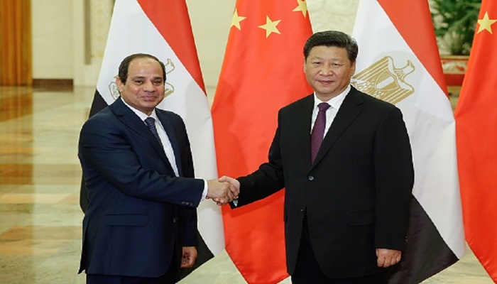 السيسي وقادة عرب