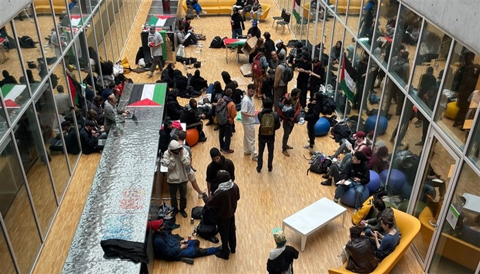 سويسرا.. المئات يتظاهرون دعما للفلسطينيين في لوزان
