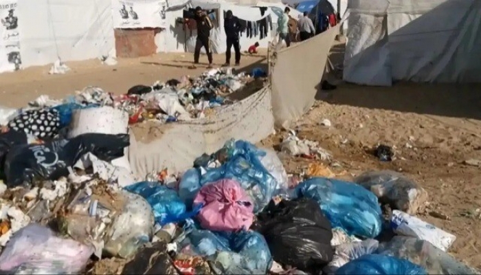 أونروا: أطنان من النفايات