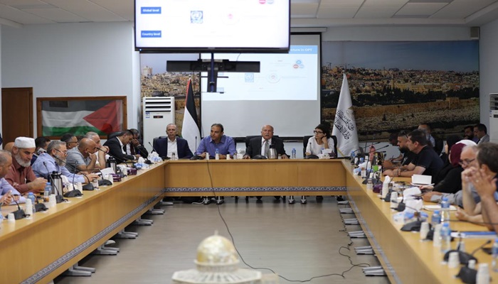 الحكومة الفلسطينية والقطاع الخاص والأمم المتحدة تبحثان الشراكة في اغاثة ابناء شعبنا في قطاع غزة
