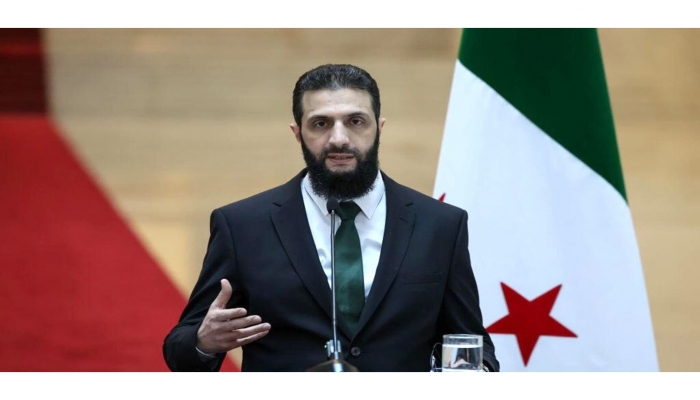 تنصيب أحمد الشرع رئيسا انتقاليا لسورية بشكل رسمي
