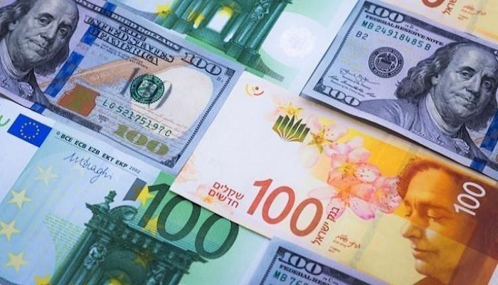 أسعار صرف العملات  مقابل الشيقل اليوم الجمعة