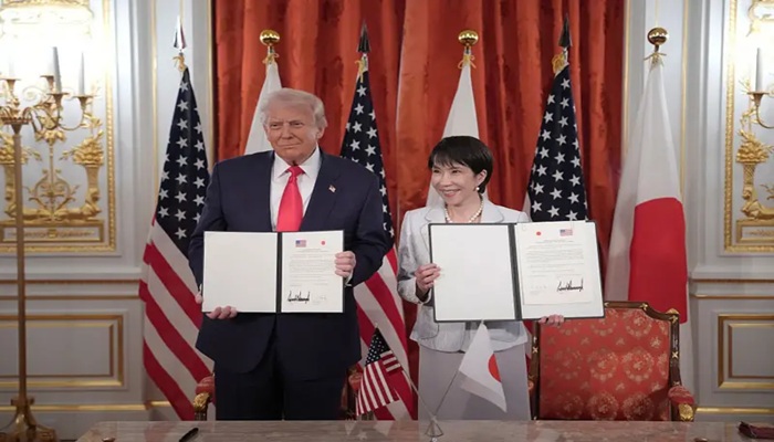 ترامب وتاكايتشي يوقعان اتفاقيات لتعزيز الشراكة والمعادن الحيوية