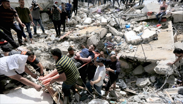 17 شهيدًا و15 مفقودًا و40 جريحًا بمجزرة إسرائيلية في غزة