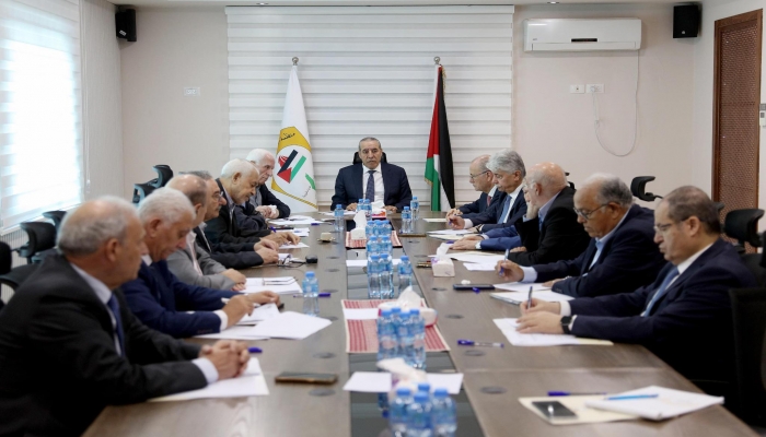 اللجنة التنفيذية تناقش اتفاق وقف العدوان على غزة