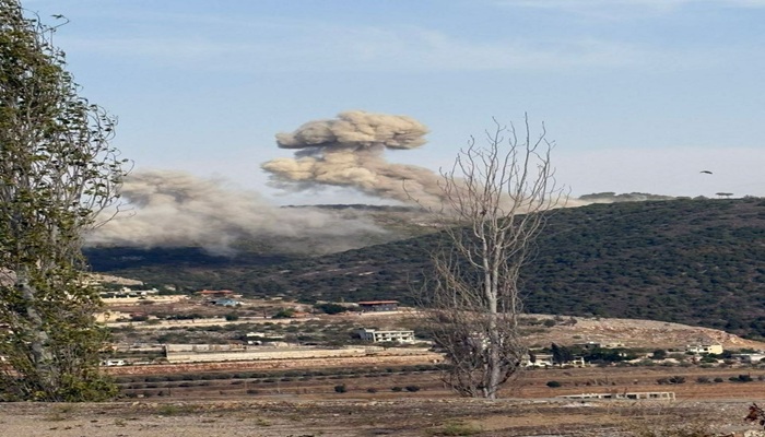 طيران الاحتلال بقصف