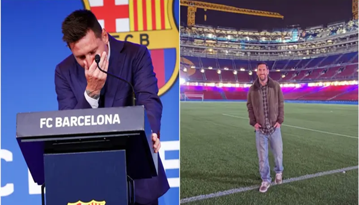 ميسي يعود إلى مكان