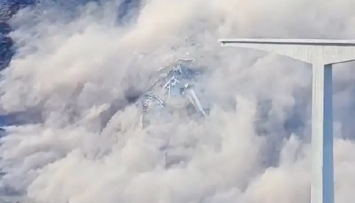 كارثة هندسية.. انهيار