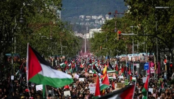 إسبانيا.. مظاهرة حاشدة