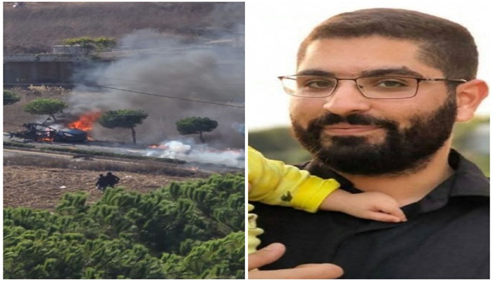 استشهاد لبناني بقصف