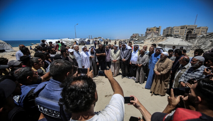 العشائر الفلسطينية بغزة: نقف لجانب الأجهزة الأمنية بكل قوة لحفظ الأمن