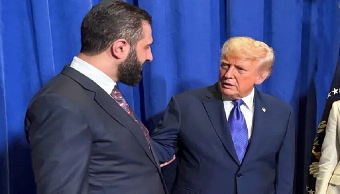 ترامب: الشرع غاضب