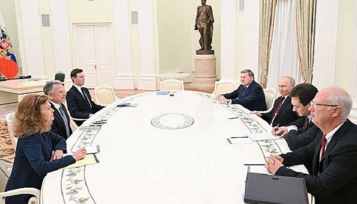 اجتماع بوتين وويتكوف وكوشنر استمر لخمس ساعات
