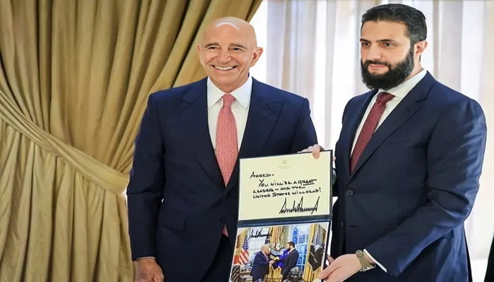 ترامب للشرع: ستكون قائدا عظيما وسوف نساعد في ذلك