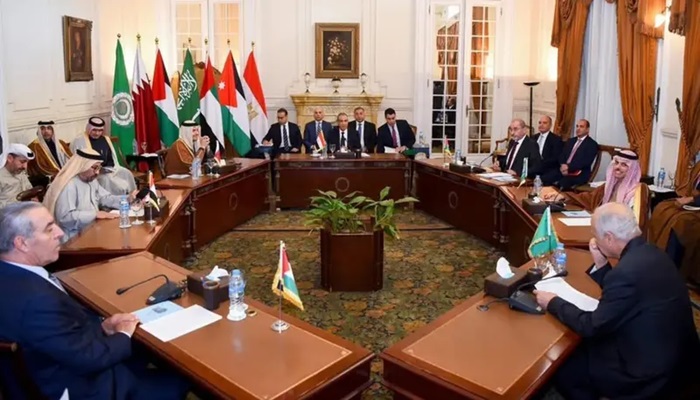 الاجتماع السداسي العربي بالقاهرة: نرفض تهجير الفلسطينيين
