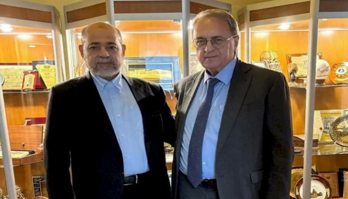 وفد من حماس في موسكو