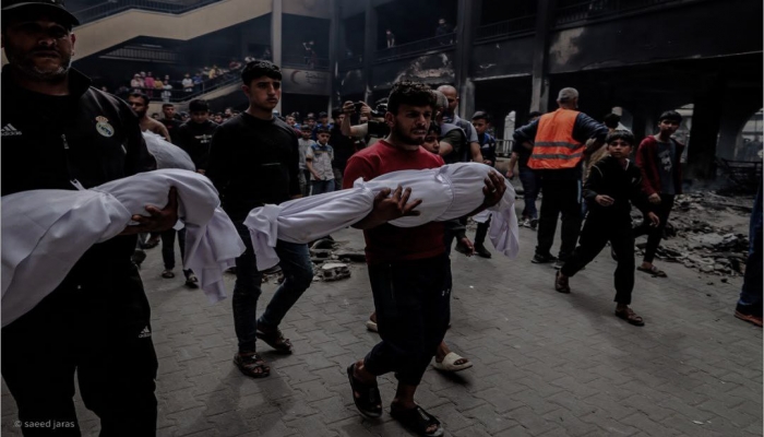 الاحتلال يرتكب مجزرة: 18 شهيدا بقصف منزل شمال مدينة غزة