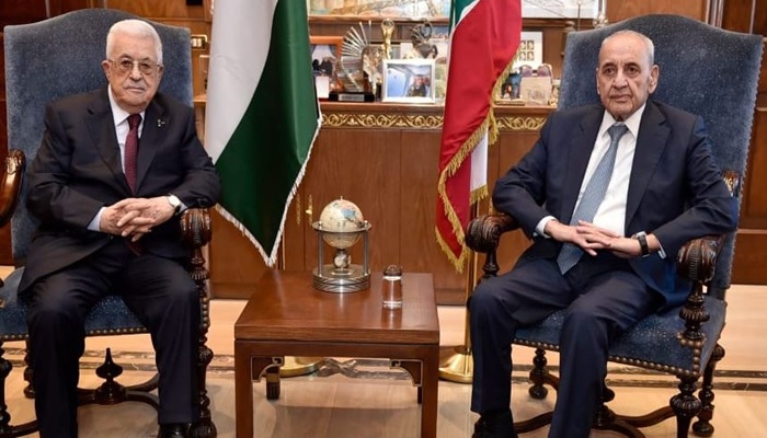 الرئيس يجتمع مع رئيس مجلس النواب اللبناني
