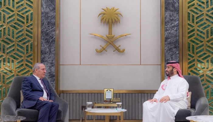 تفاصيل لقاء الشيخ بولي العهد السعودي