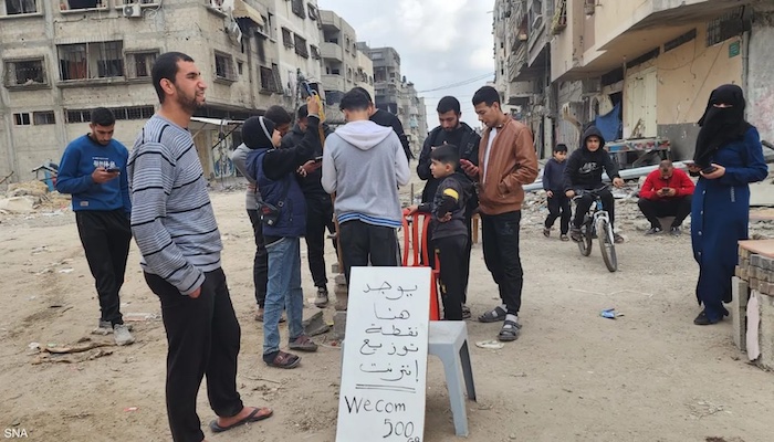 انقطاع كامل خدمات الإنترنت والاتصالات الثابتة في قطاع غزة
