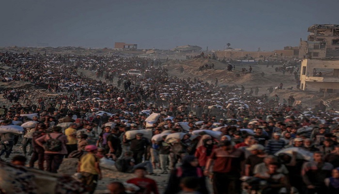 16 شهيدا و100 مصاب في مجزرة جديدة بحق منتظري المساعدات وسط غزة
