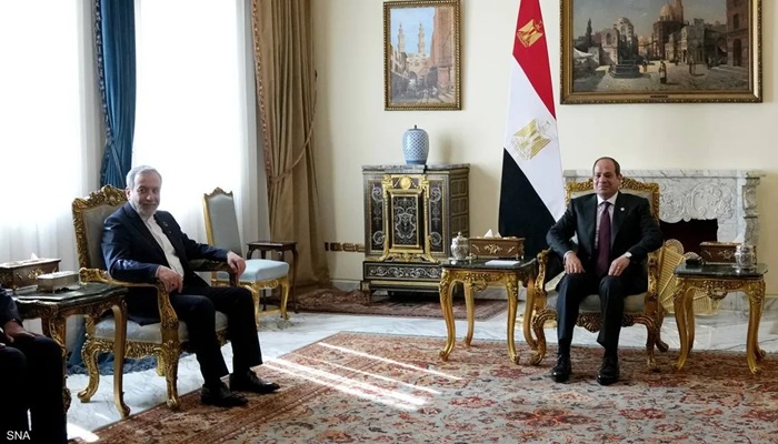 القاهرة.. السيسي يستقبل وزير الخارجية الإيراني
