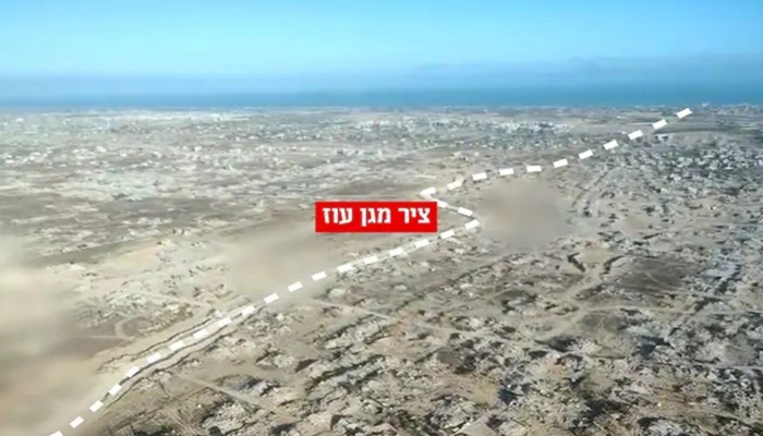 جيش الاحتلال يكشف عن شق محور جديد لفصل مدينة خان يونس
