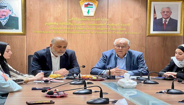 رمضان يتسلّم مهامه أمينًا عامًا للجنة الوطنية الفلسطينية للتربية والثقافة والعلوم