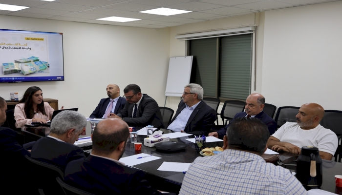 ائتلاف أمان يناقش أزمة تكدس الشيكل وقرصنة أموال المقاصة
